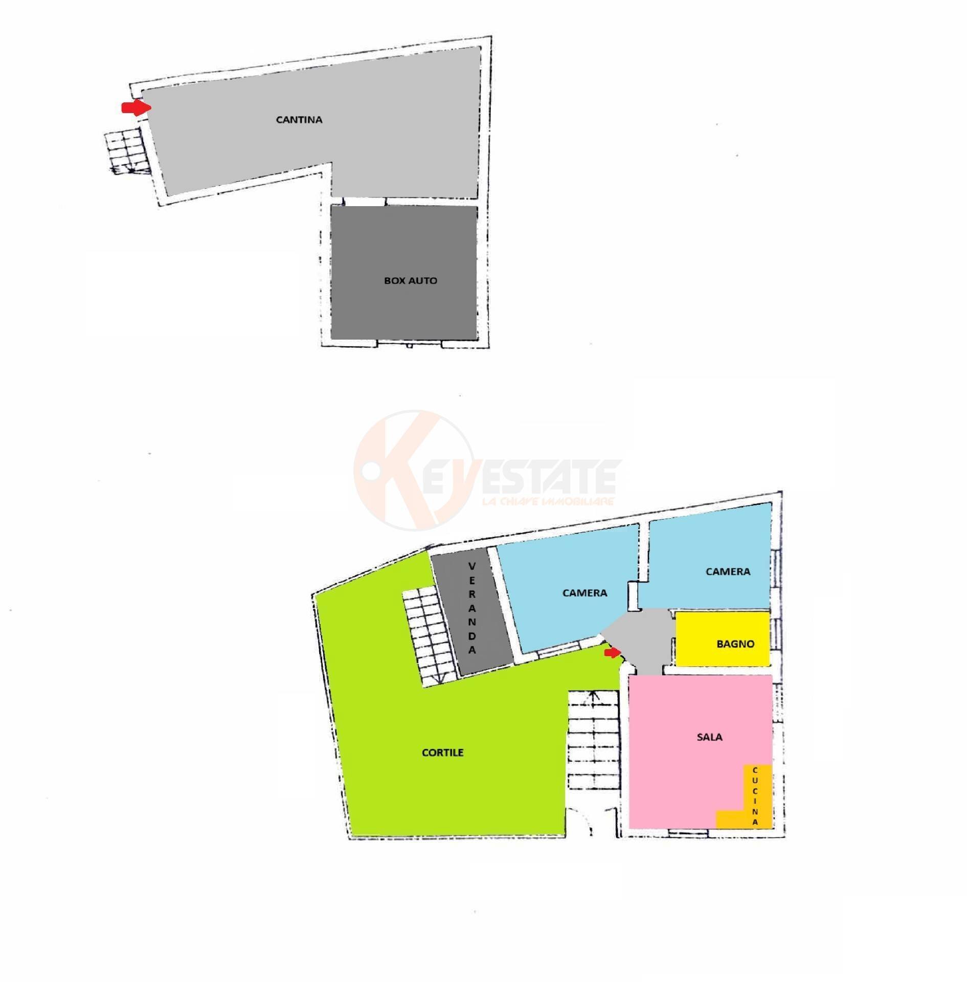 Foto 35 - Casa indipendente via Luzzati
 
10, Martis - planimetria 1