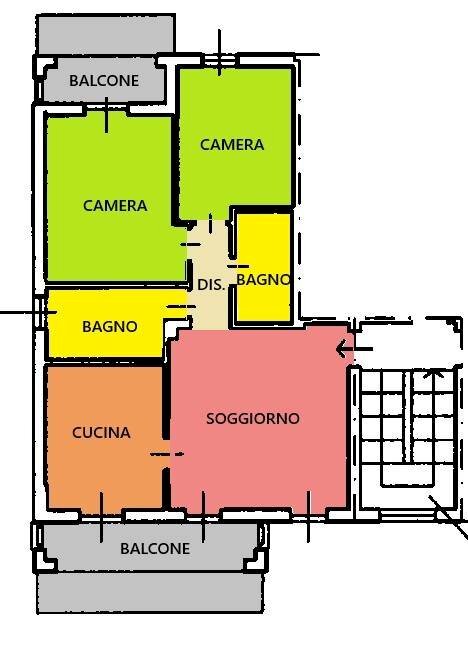 Foto 28 - Three-room apartment via madre teresa di calcutta, Gragnano Trebbiense - floor plans 1