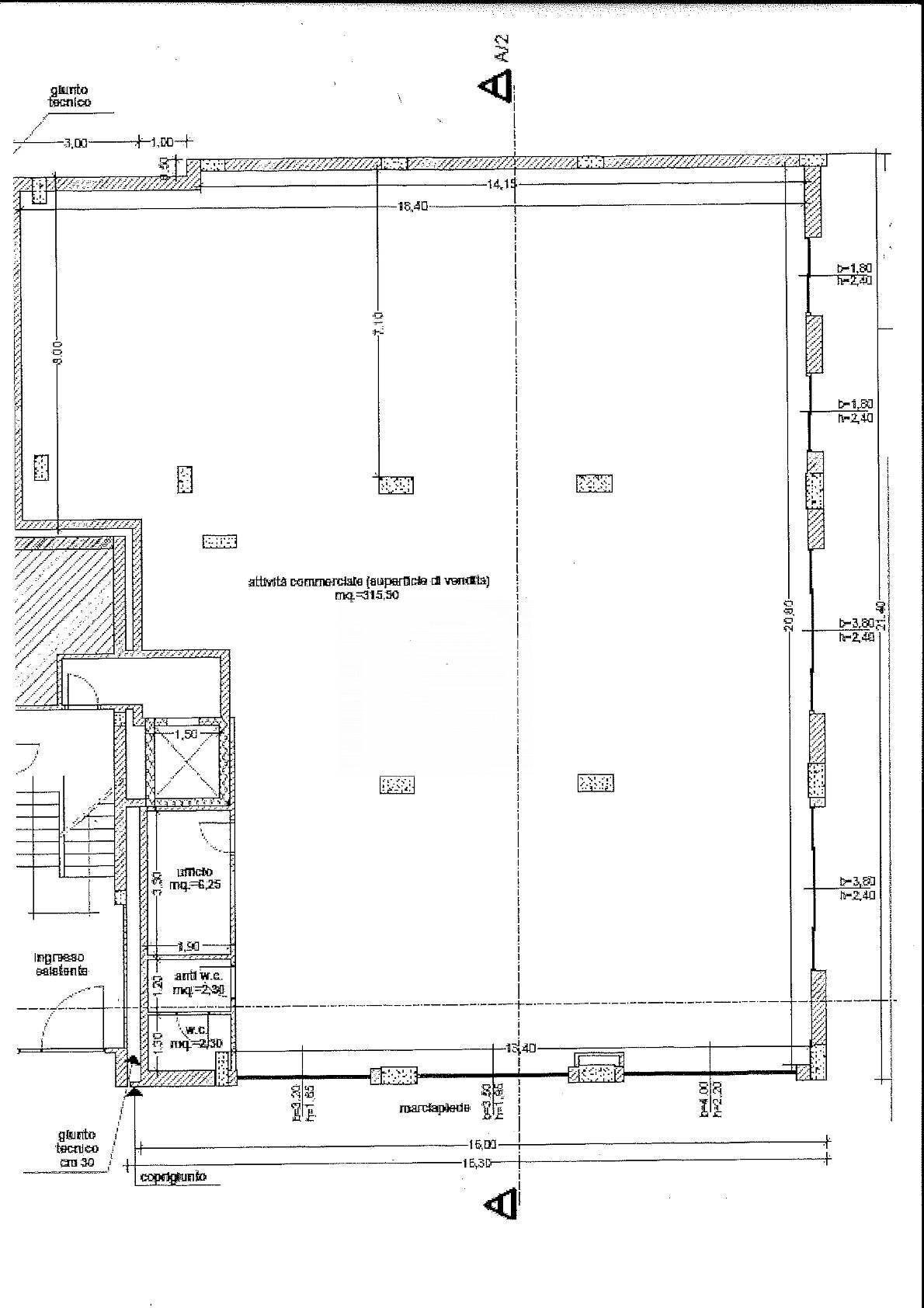 Foto 19 - Commercial Premises Via Raffaele De Vico
 
1, Penne - floor plans 1