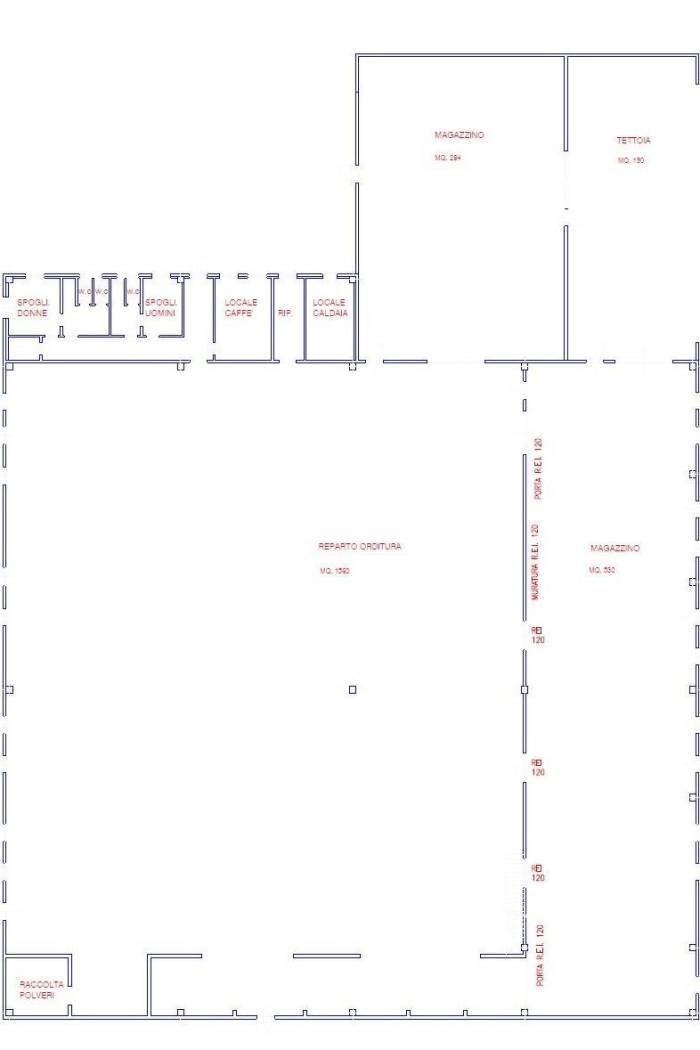 Shed via Amedeo Modigliani, Inveruno - floor plans 1