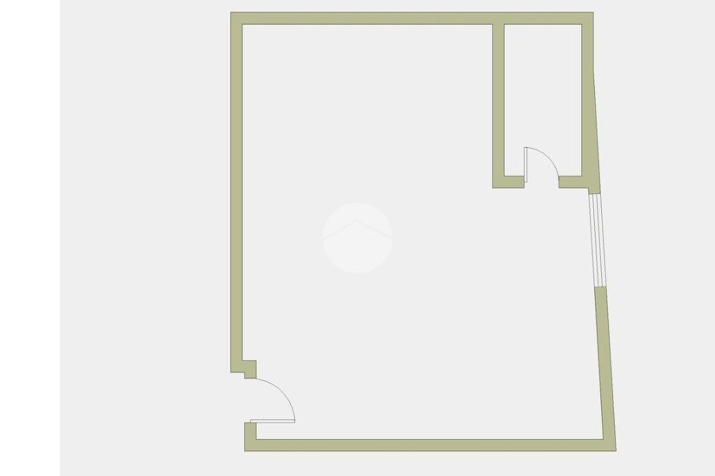 One-room apartment Via Cusago, Milano (neighborhood Baggio) - floor plans 1