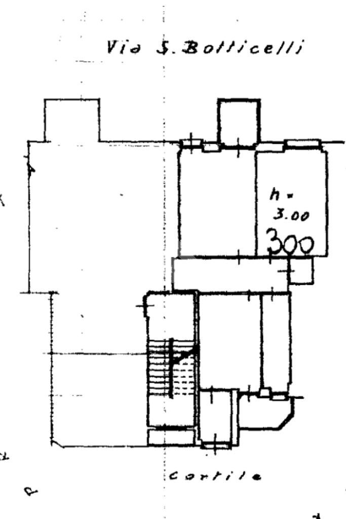 Trilocale Via Sandro Botticelli, Torino (zona Regio Parco) - planimetria 1