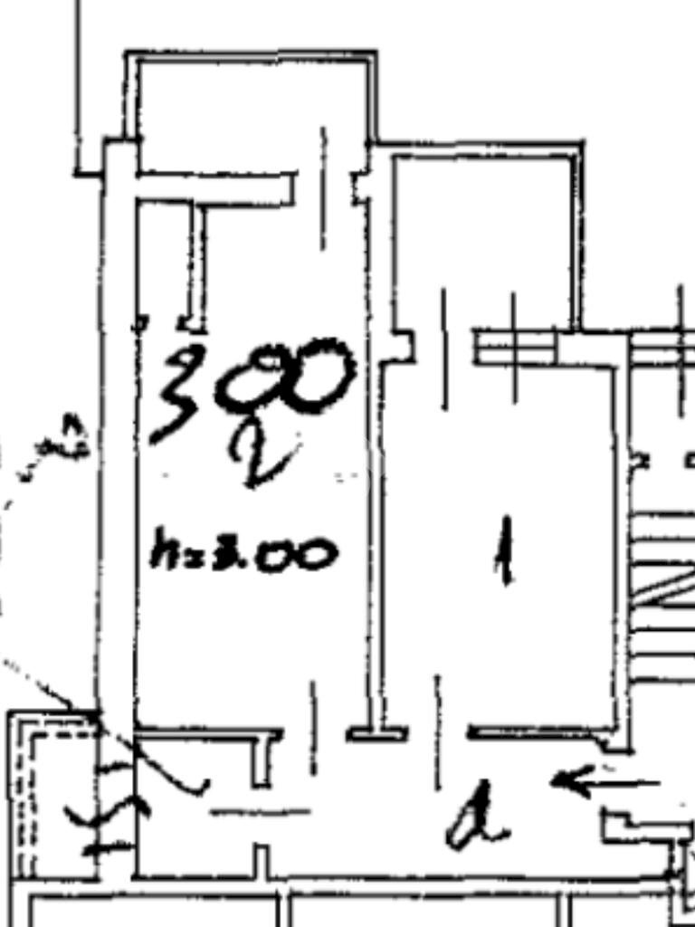 Two-room apartment Corso Toscana, Torino (neighborhood Vallette) - floor plans 1