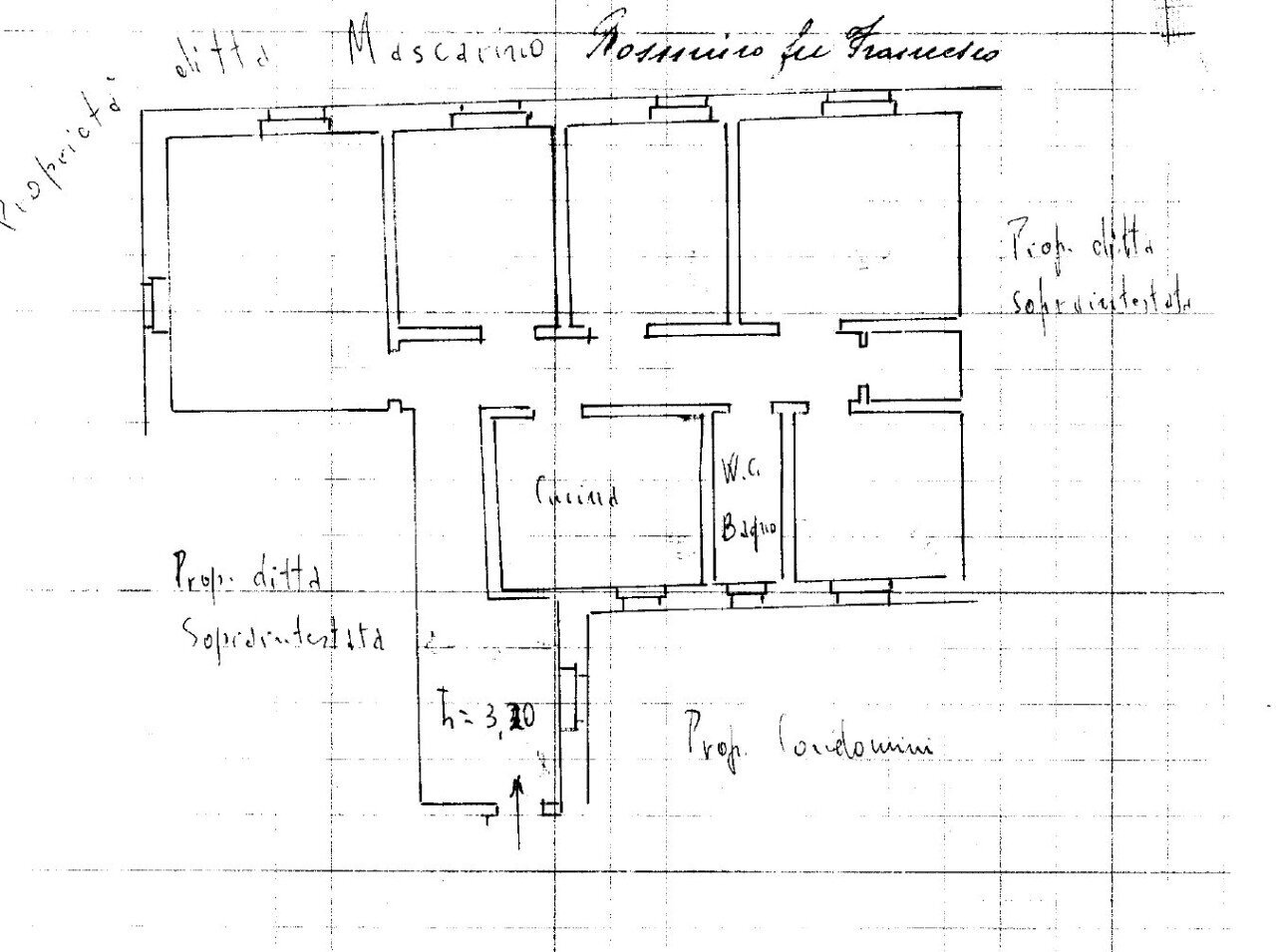 Planimetria_1 (11)_page-0001 - Appartamento Via Casata Centuriona, Genova (zona Marassi) - planimetria 1