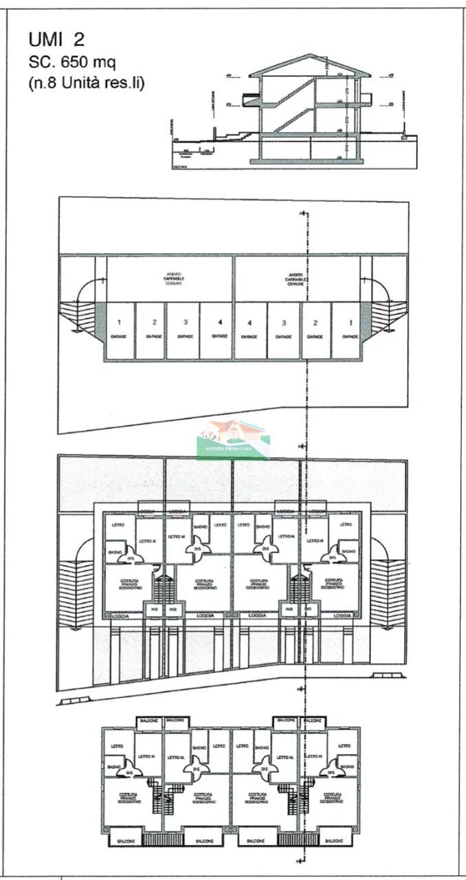 PLANIMETRIA - Building land Ravenna - floor plans 1