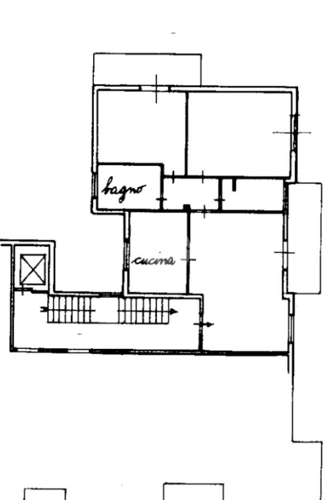 Trilocale Via S. Allende, Colorno - planimetria 1