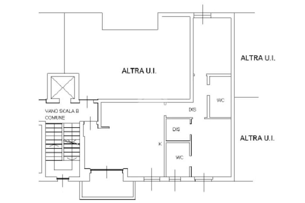 Three-room apartment Piazza Sandro Pertini, Santo Stefano Ticino - floor plans 1