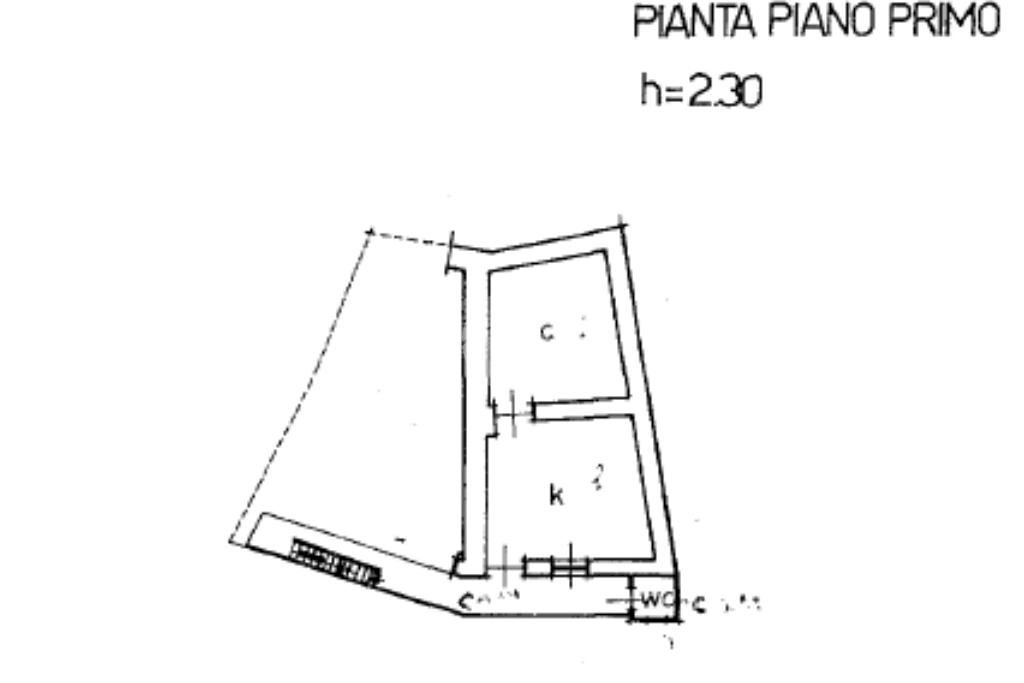 Two-room apartment Borgata casei superiore, Rubiana - floor plans 1
