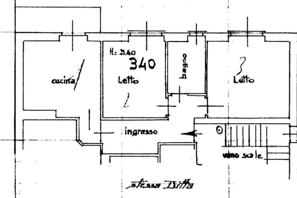 Three-room apartment Via Antonio Gramsci, Acqui Terme - floor plans 1