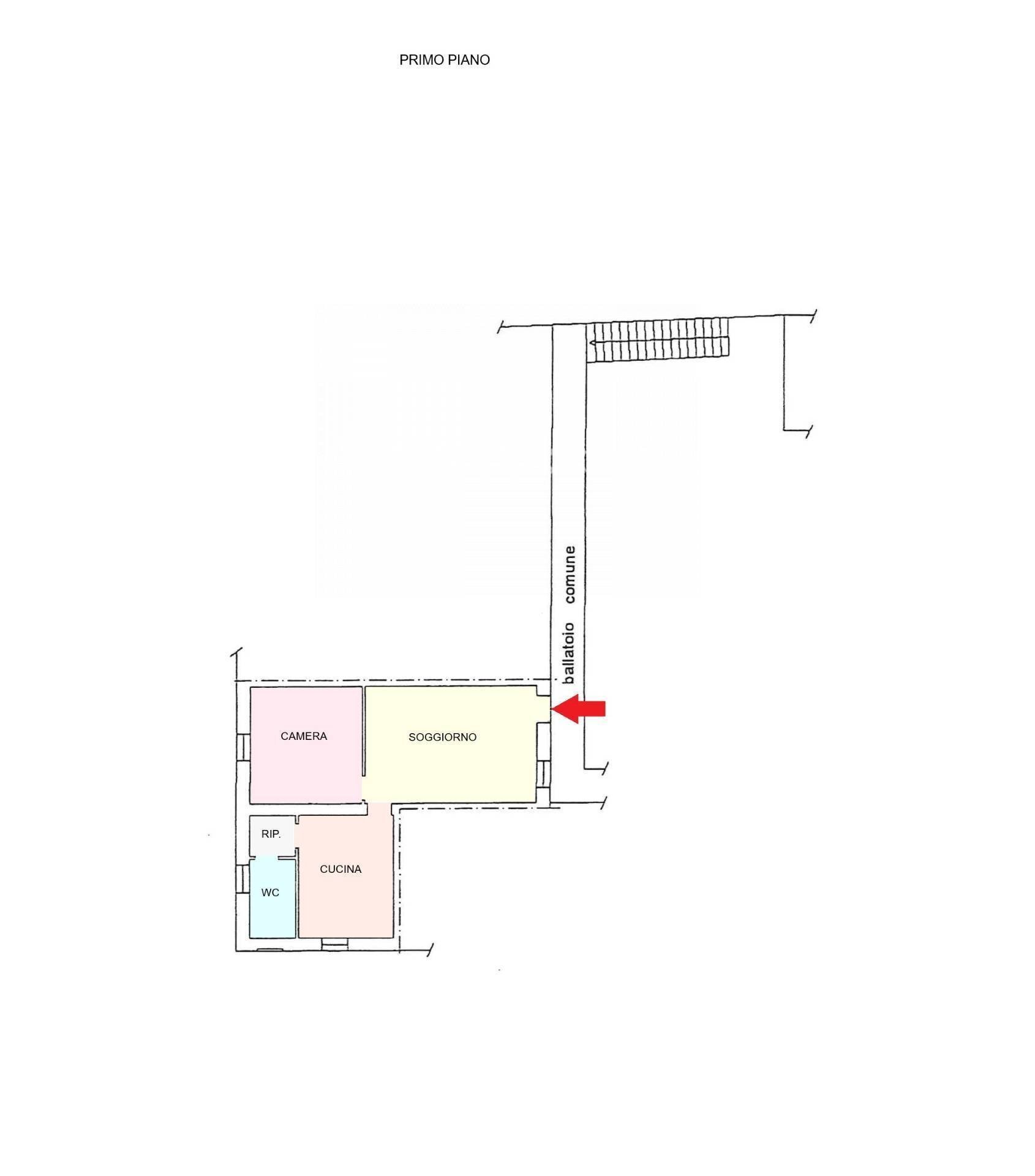 Foto 31 - Two-room apartment Via Roma
 
186, Magenta - floor plans 1