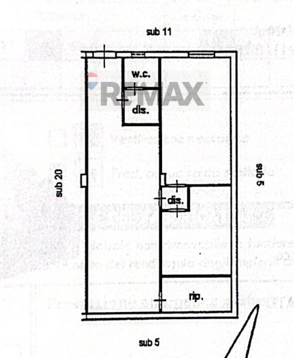 Pianta 2D - Three-room apartment Via Josemaria Escrivà
 
18, Terrasini - floor plans 1