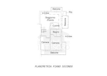 Planimetria - Attic via Ugo Foscolo, 14, Verucchio - photo 42