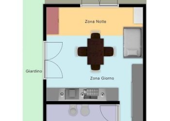 Planimetria - Monolocale via Clemente Bondi, 20, Parma (zona San Lazzaro) - foto 16