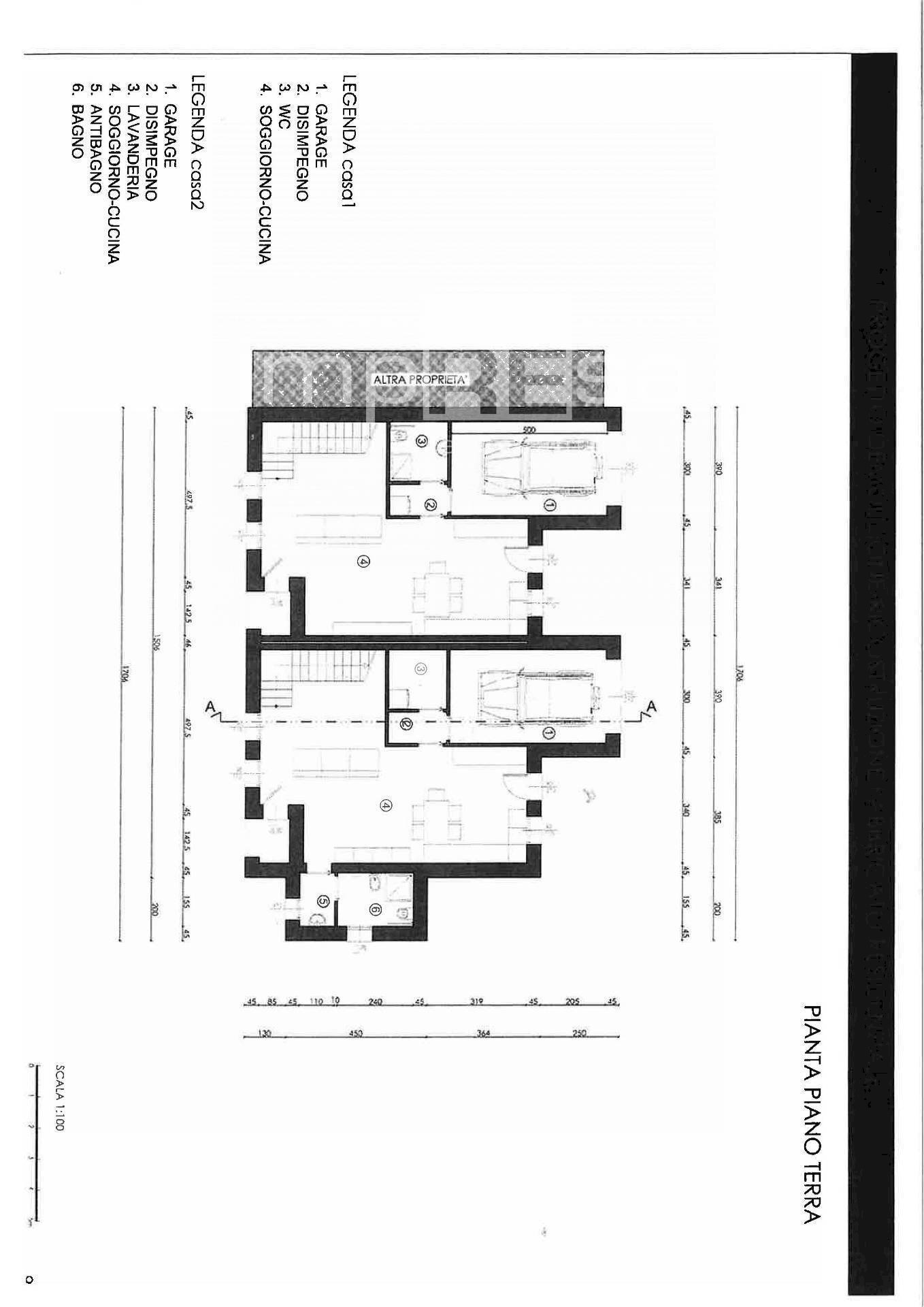 Foto 9 - Terraced Villa VIGONOVO VIA TREVISO, Salgareda - floor plans 1