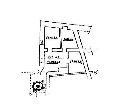Bilocale via San Nicolò, 9, Bordighera - planimetria 1
