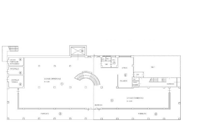 Shed strada Provinciale Monregalese, 70, Beinette - floor plans 1