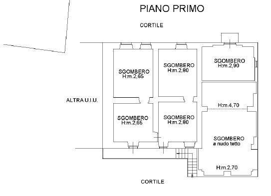 Rustico Località San Sebastiano, 28, Monforte d'Alba - planimetria 1