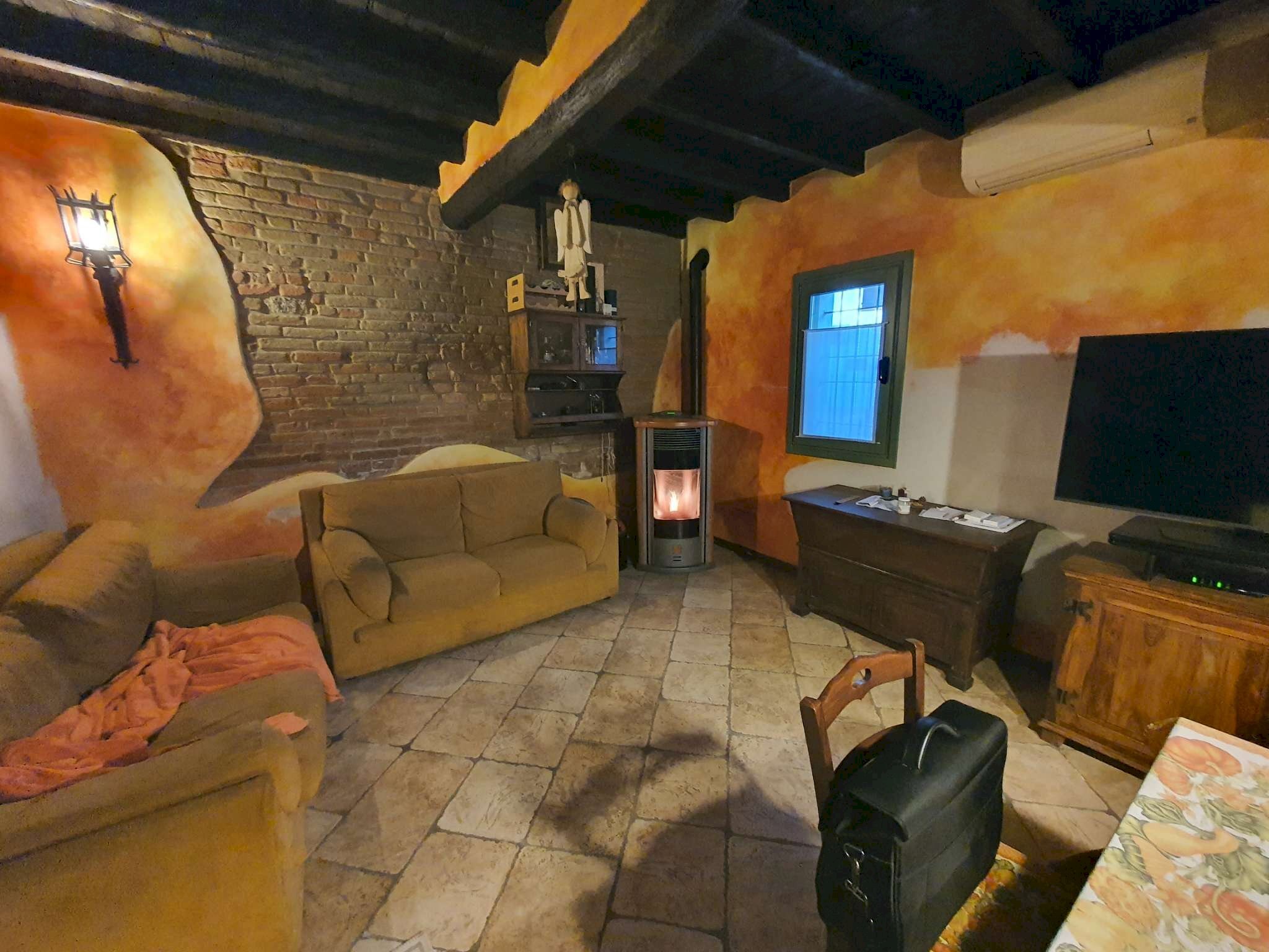 soggiorno - Farmhouse via Adda, Gombito - photo 2