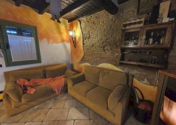 soggiorno - Farmhouse via Adda, Gombito - photo 4