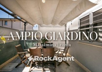 Terrazzo - Trilocale via Ildebrando della Giovanna, 81, Roma (zona Massimina) - foto 1