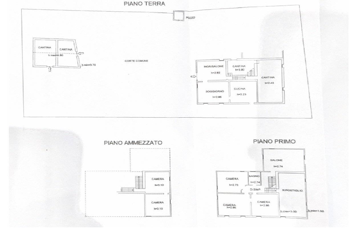 Rustico via Scuole, 2, Granarolo dell'Emilia - planimetria 1