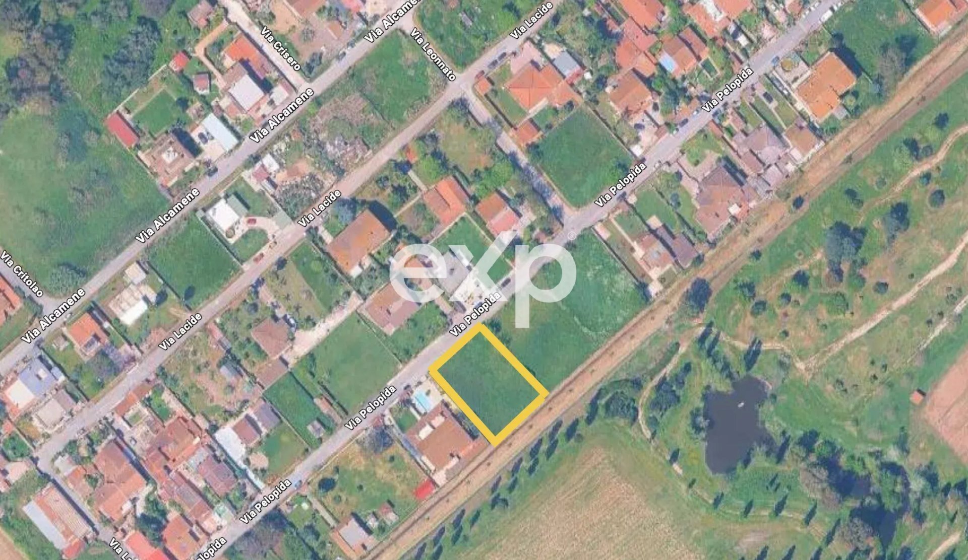 Building land Via Pelopida, Roma - photo 1