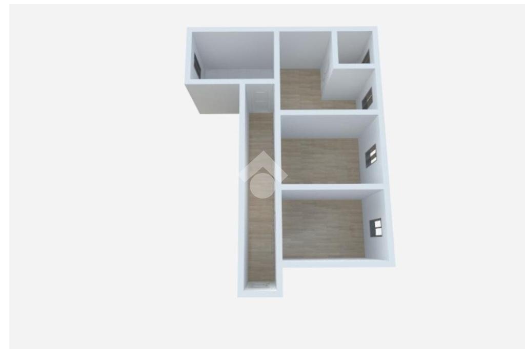 Trilocale Via Giuseppe Compagnoni, Milano - planimetria 1