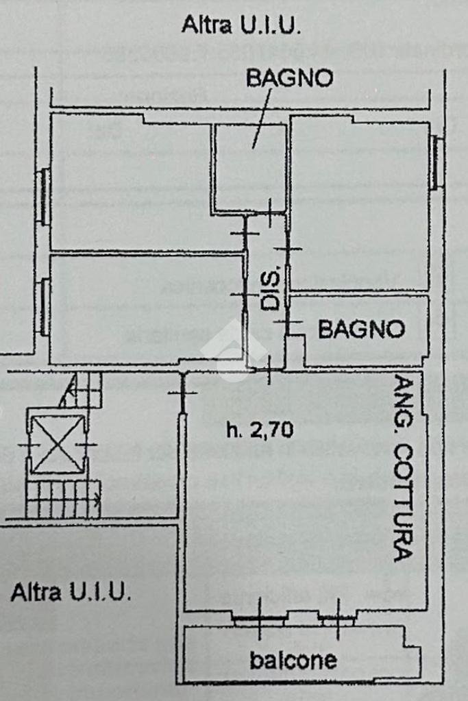 Four-room apartment Via Barberis e Chiarofonte, Savigliano - floor plans 1