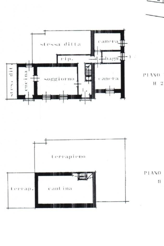 Semi-detached house Via Alcide De Gasperi, Cerrione - floor plans 1