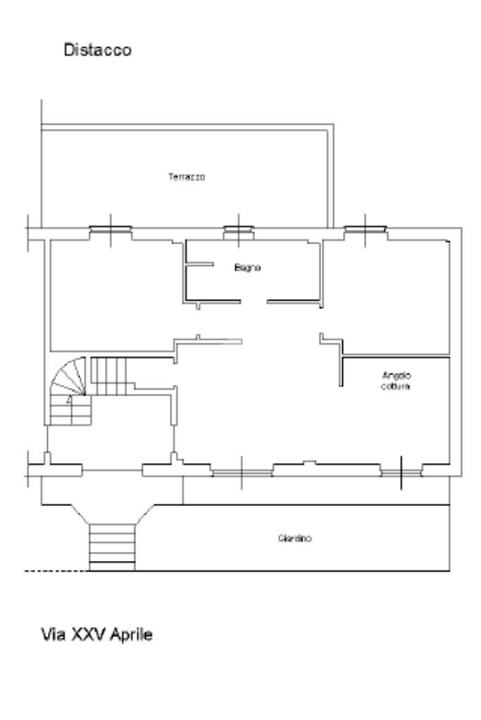 Trilocale Via venticinque aprile, Arquata Scrivia - planimetria 1