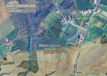 Mappa - Terreno agricolo via delle Selve, Rimini - foto 1