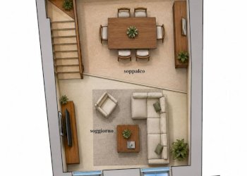 Planimetria - Four-room apartment via Roma, 7, Apricale - photo 33