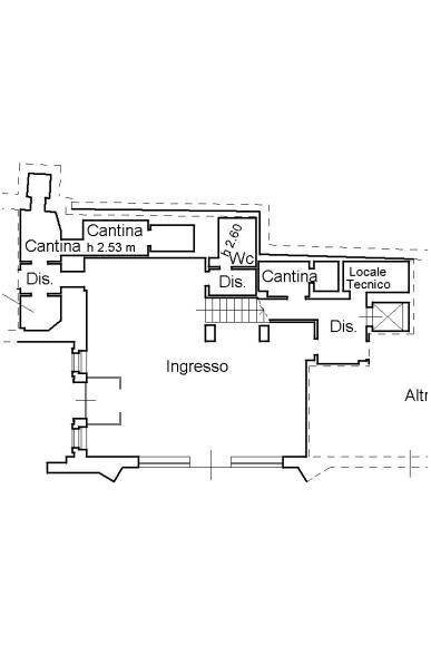 Villa via Nino Carboneri, 2, Mondovì - planimetria 1