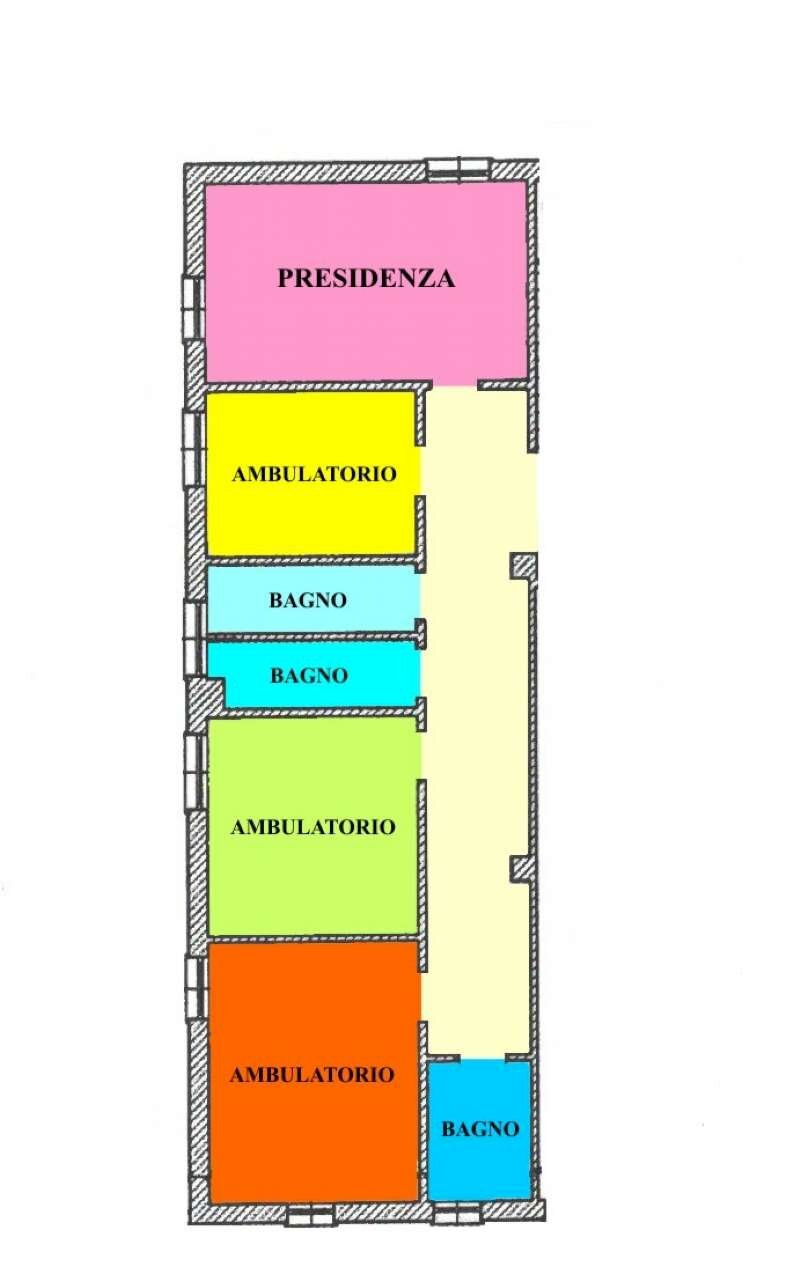 planimetria - Study via Da Monte, 2, Crema - floor plans 1