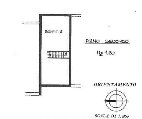 Villa a Schiera via Manfro e Merlini, Albenga - planimetria 1