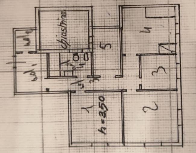 Appartamento via Vincenzo Monti, Genova (zona Pegli) - planimetria 1