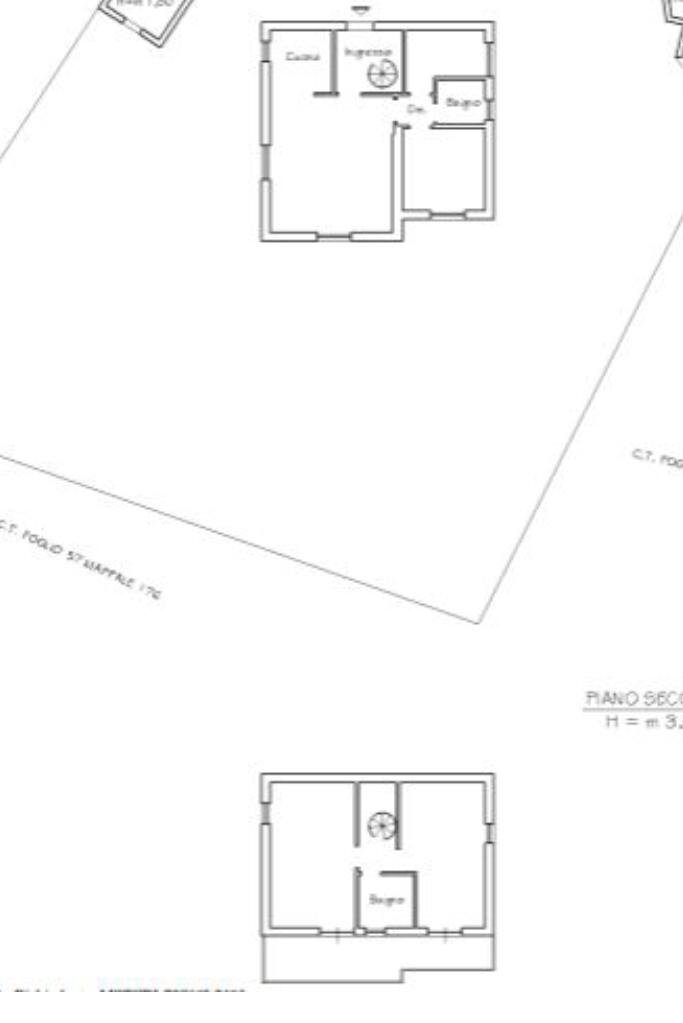 Villa Località Cornaro, Torriglia - floor plans 1