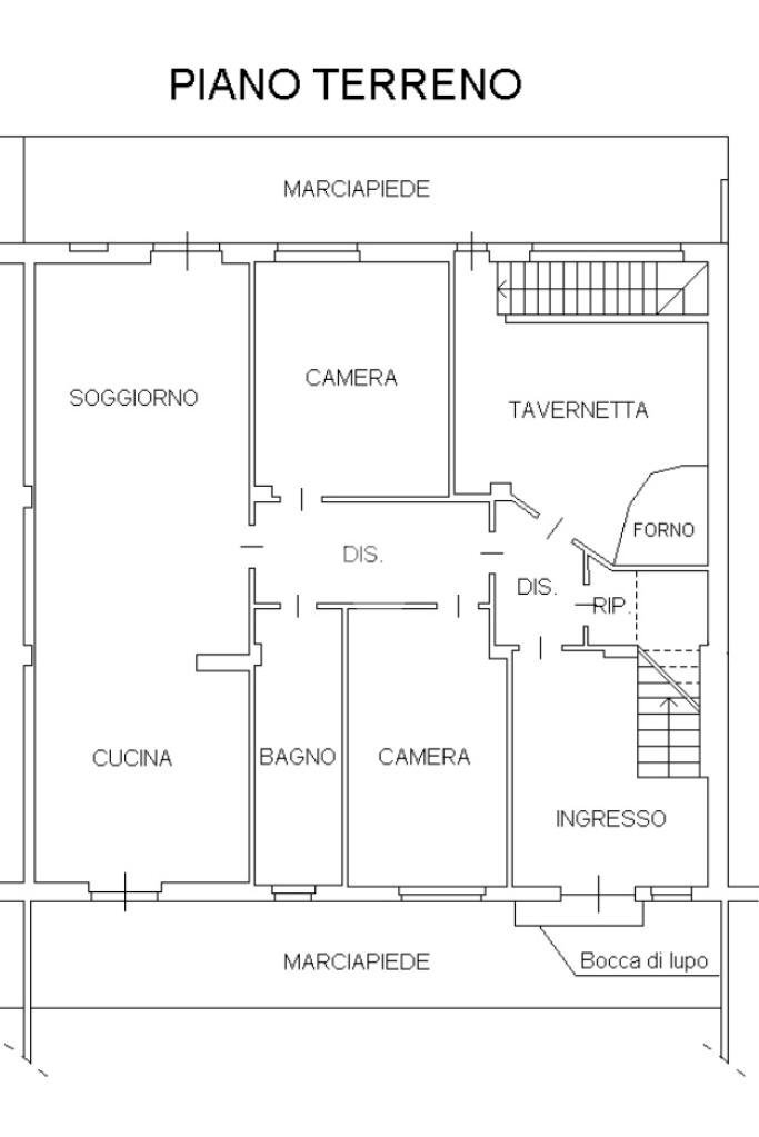 Casa indipendente Via quintanello, Vigone - planimetria 1