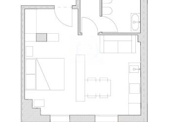 One-room apartment Via San Pier Grisologo, Imola - photo 18