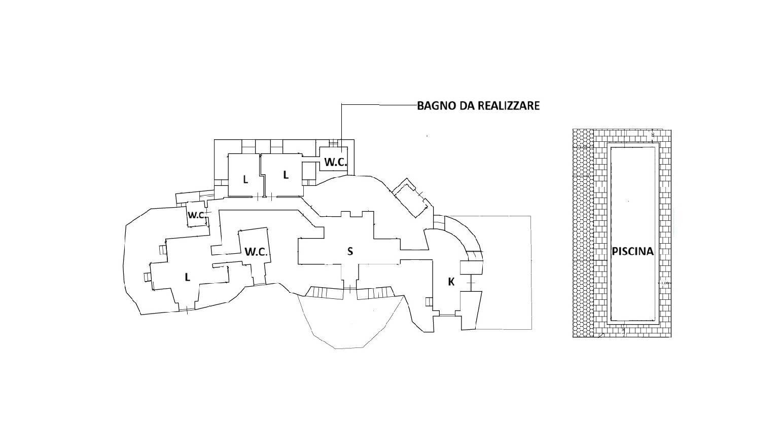 Trullo Contrada Sant'anna, Ceglie Messapica - floor plans 1