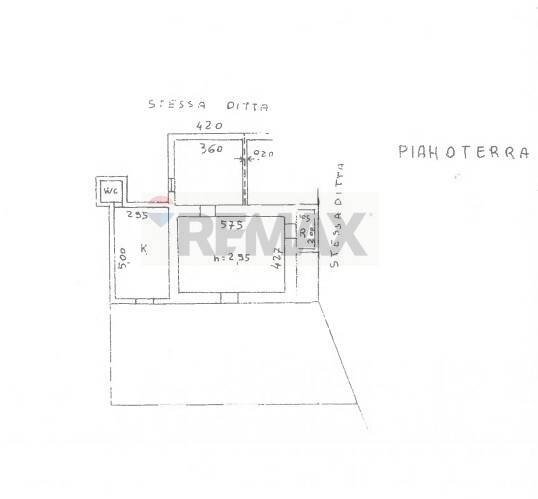 Pianta 2D - Villa via Manfredi  Modica
 
snc, Caltagirone - planimetria 1
