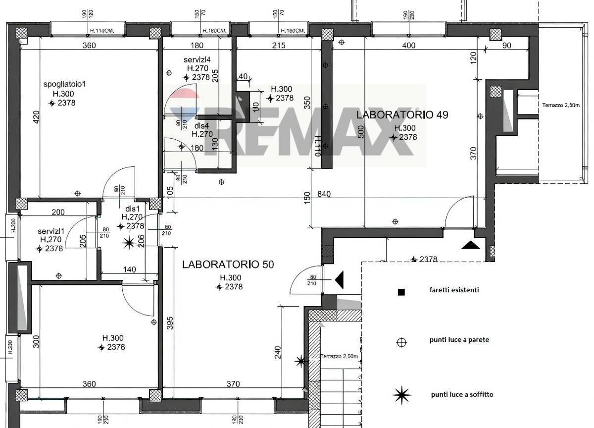 Pianta 2D - Commercial Premises Via Caduti Di Marcinelle
 
11, Milano - floor plans 1