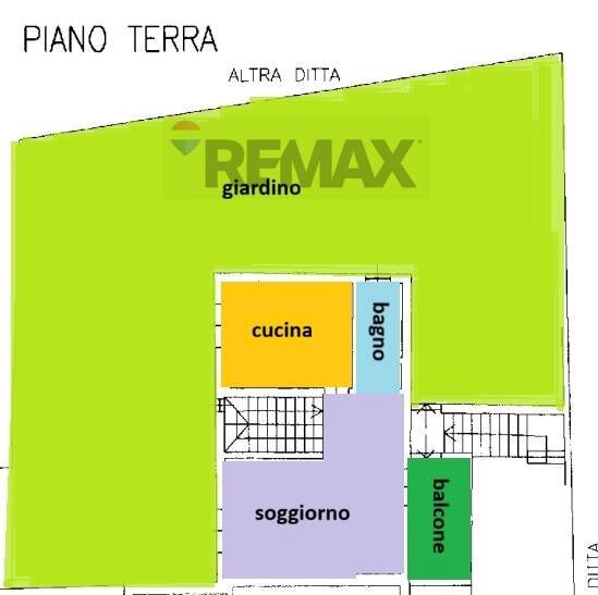 Pianta 2D - Casa semi indipendente VIA BENEDETTO CROCE
 
22A, Besana in Brianza - planimetria 1