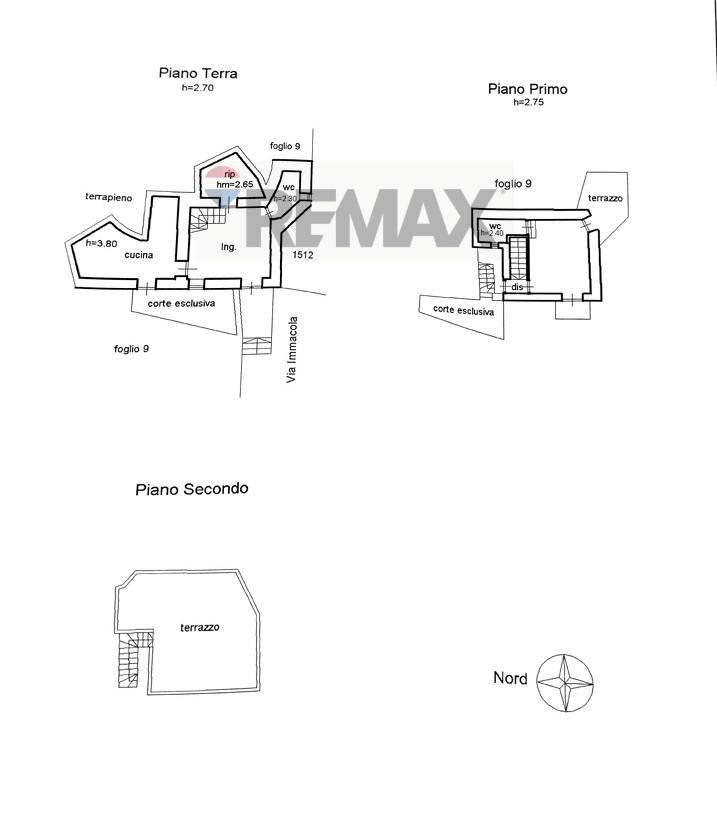 Pianta 2D - Casa indipendente via immacolata
 
34, Monforte San Giorgio - planimetria 1
