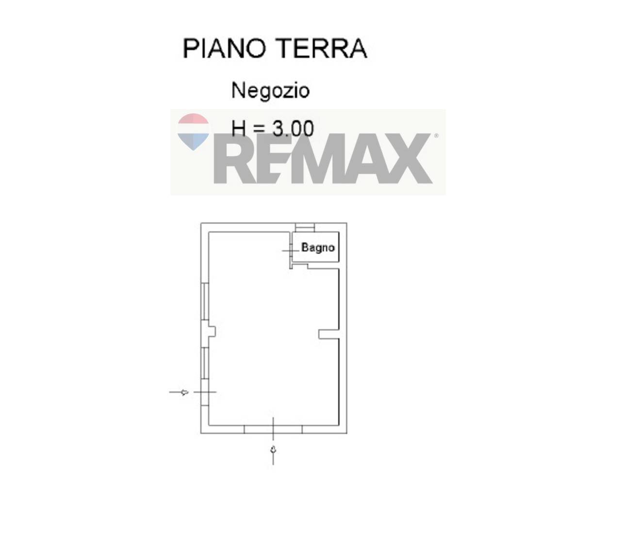 Pianta 2D - Commercial Premises via Strinella
 
170, L'Aquila - floor plans 1
