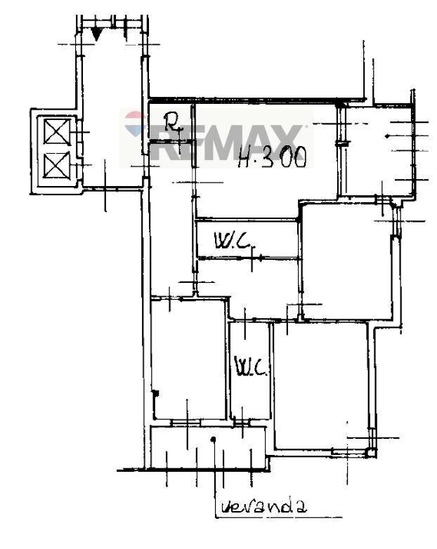 Pianta 2D - Trilocale Via Leopardi
 
241/C, Sesto San Giovanni - planimetria 1