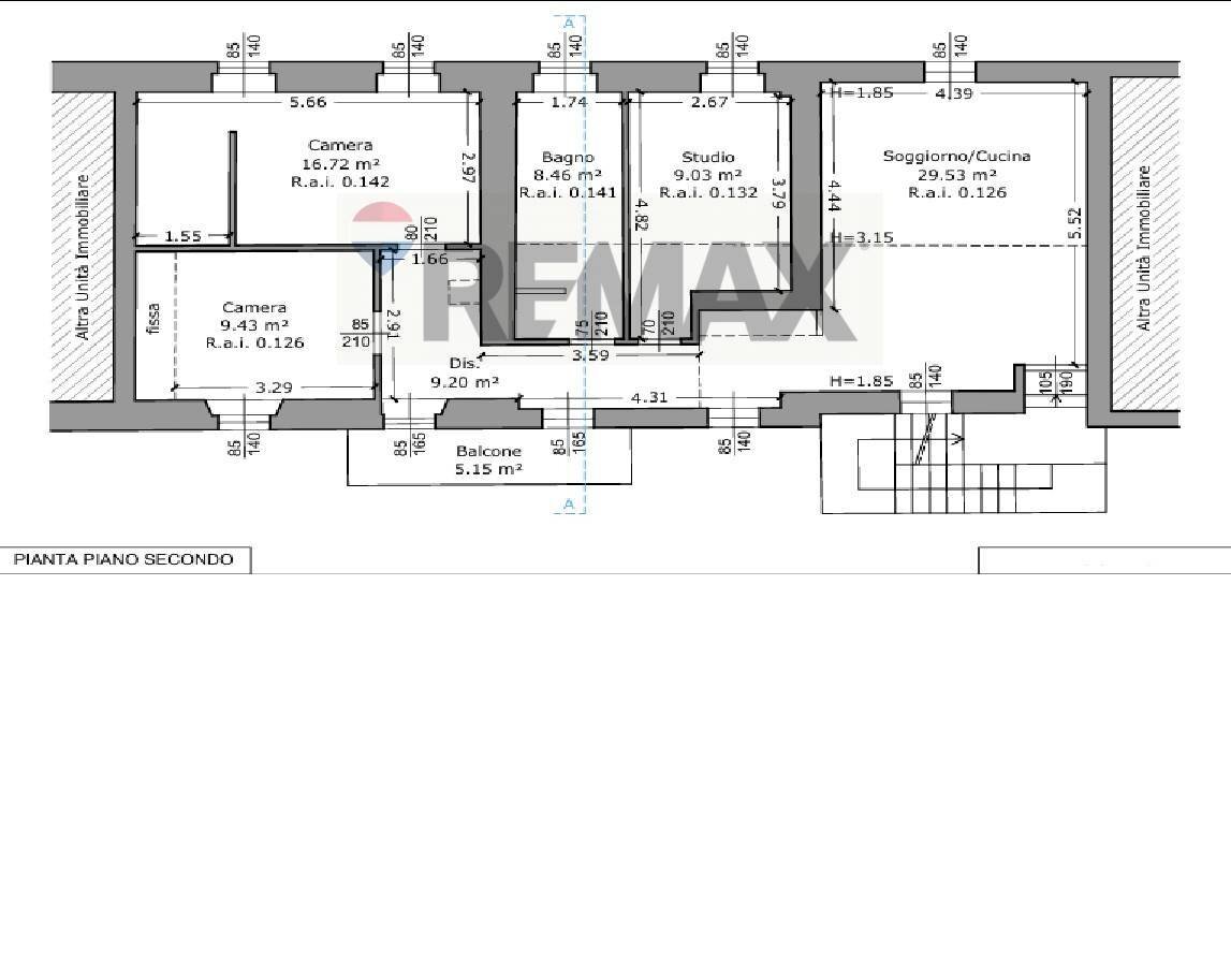 Pianta 2D - Attic via Brede
 
81, Flero - floor plans 1