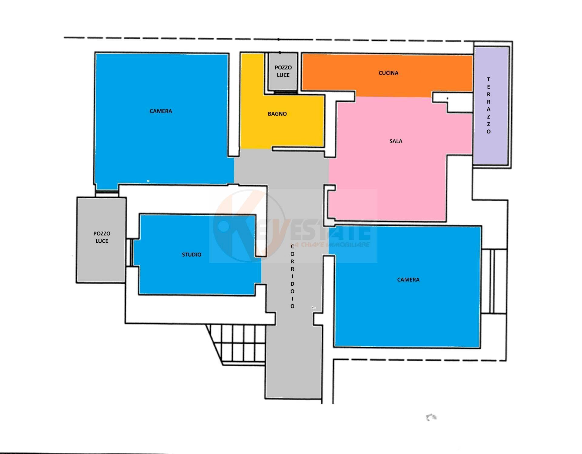 Foto 42 - Appartamento via Principessa Iolanda
 
3, Sassari - planimetria 1