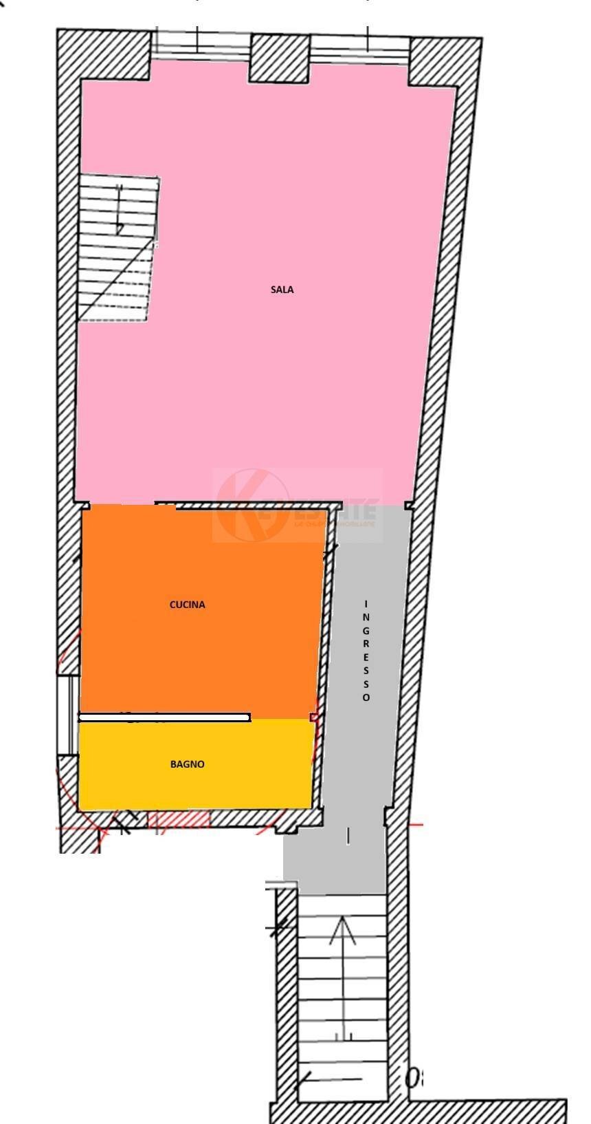 Foto 25 - Three-room apartment stretta Gavino Farina
 
1, Sassari - floor plans 1