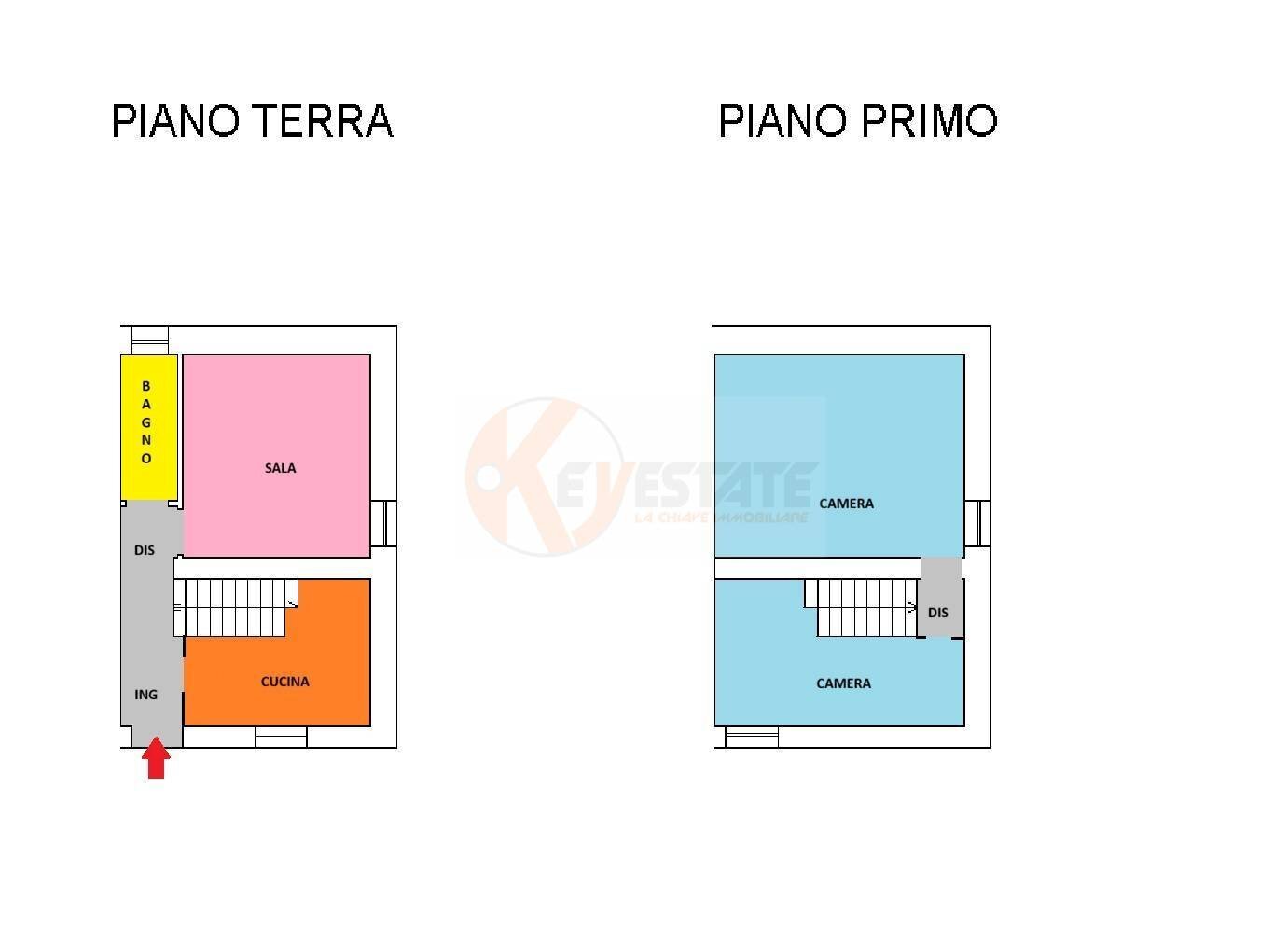 Foto 20 - Independent house via Vittorio Emanuele
 
103, Bonnanaro - floor plans 1